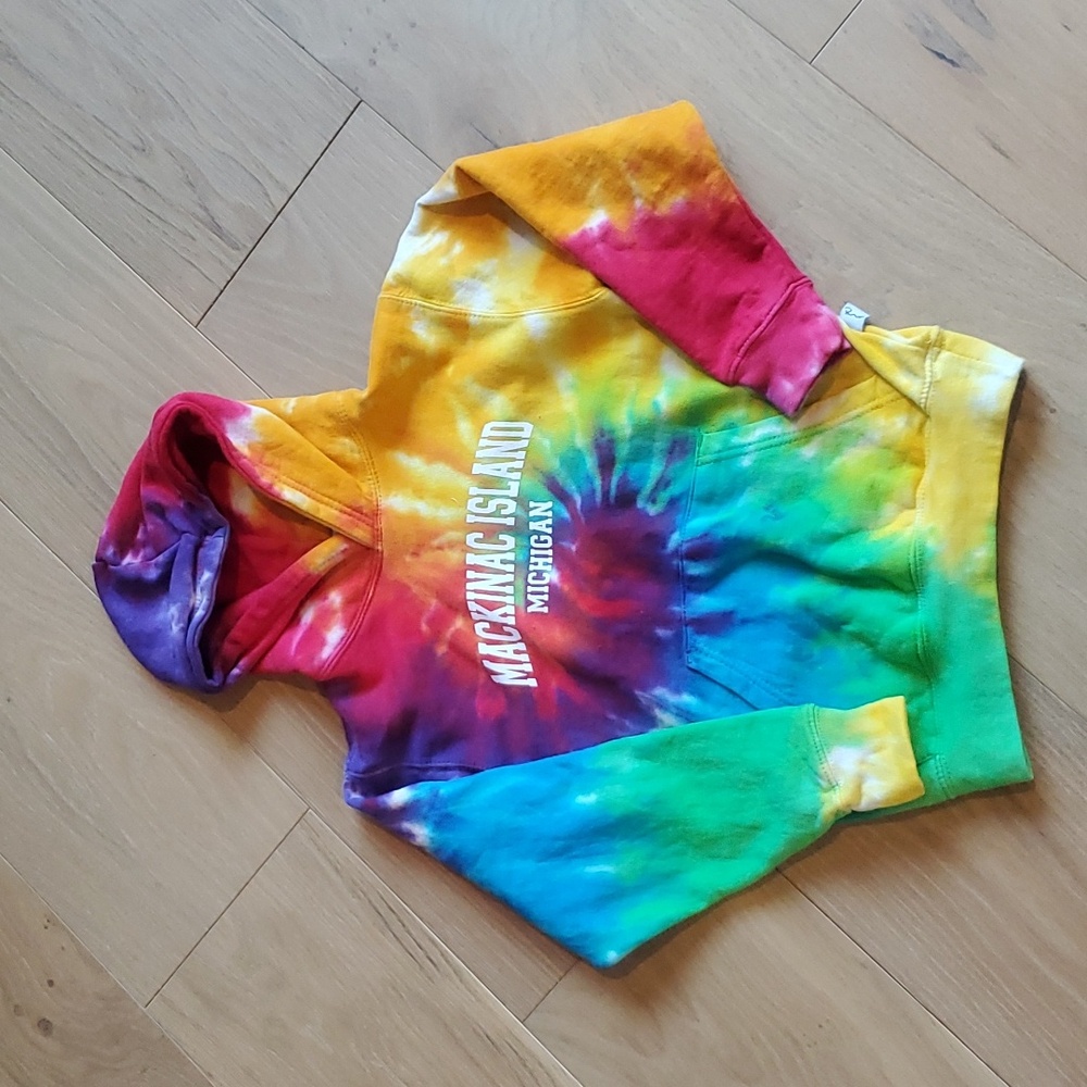 Childs tie dye hoodie
